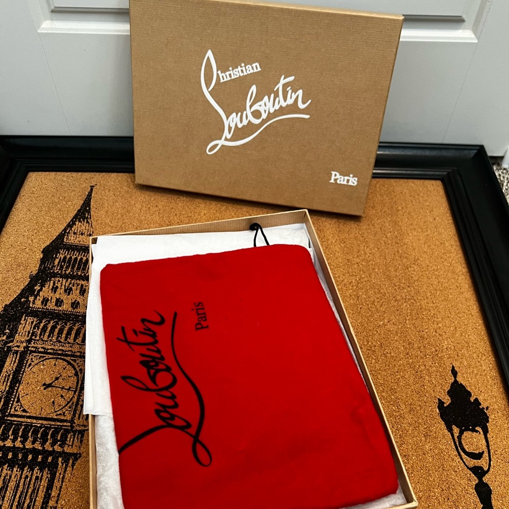 Christian Louboutin Kate 100 Pumps Patent Leather Black